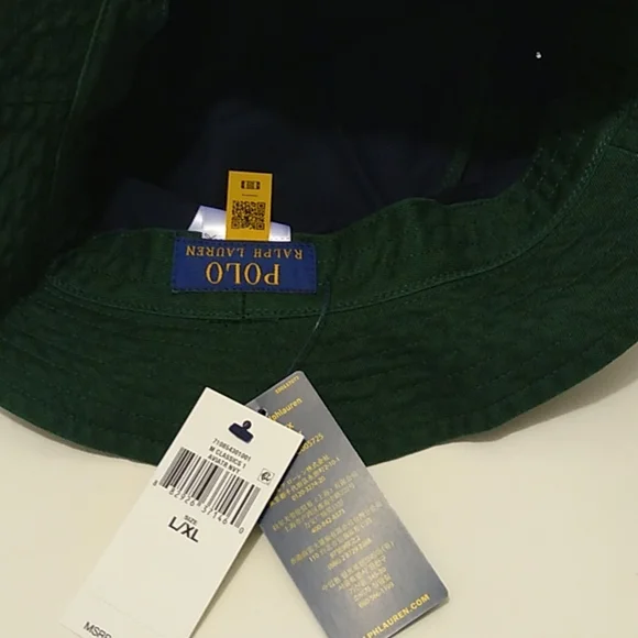 Ralph Lauren Polo Bear Chino Bucket Hat - Picture 2 of 3